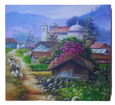 Obra de Arte A Pastorear en Zunil