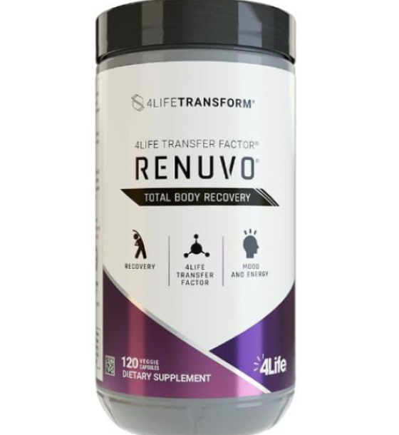 "Renuvo" recuperación total del cuerpo, suplemento dietético de 120 cápsulas