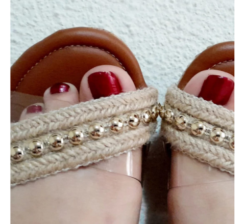Sandalias con Plataforma de Corcho