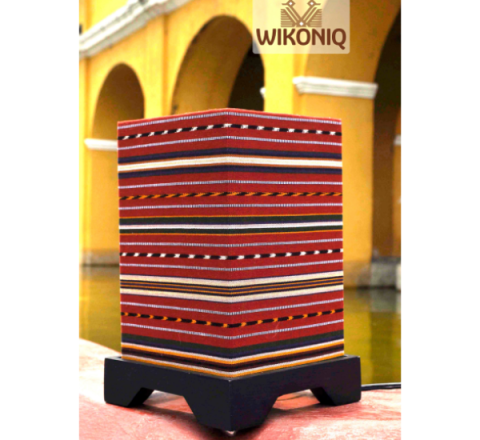 Lámpara armable con tonos corintos Cuculha B-06