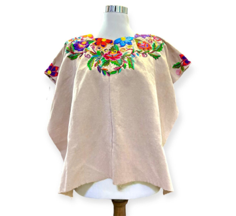 Huipil Patzun Beige