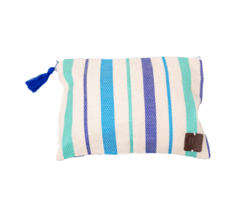 Clutch Wallet Azul, Celeste y Turquesa