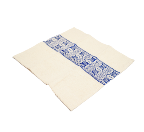 Set de 6 Servilletas Diseño Monja Blanca Azul