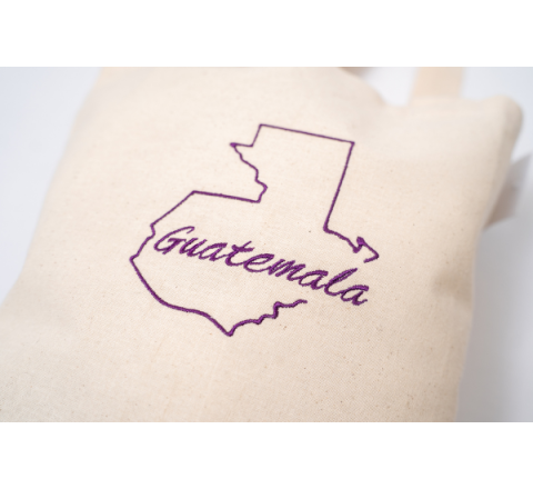 Bolso de Hombro Artesanal Diseño Mapa de Guatemala – Talla S - Estilo 2