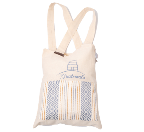 Bolso de Hombro Artesanal Diseño Tikal – Talla S - Estilo 1