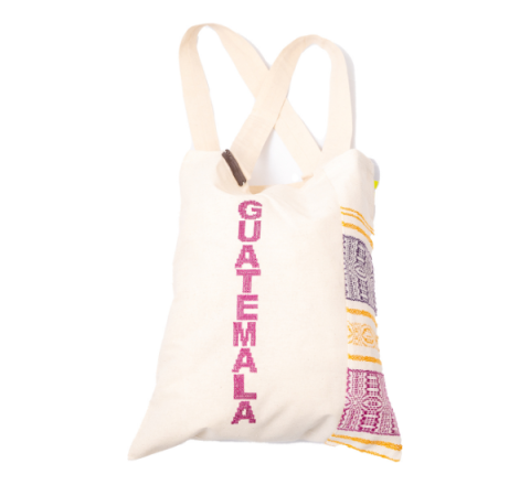 Bolso de Hombro Artesanal Diseño Guatemala - Talla M - Estilo 3
