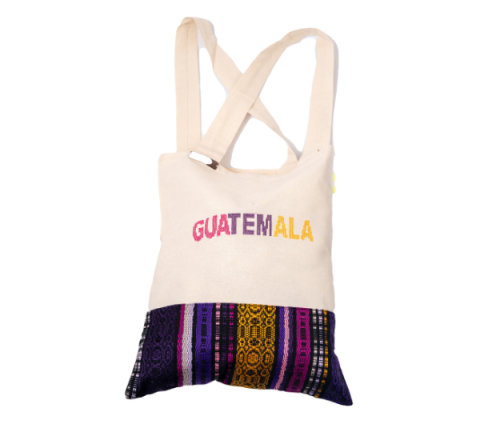 Bolso de Hombro Artesanal Diseño Guatemala - Talla M - Estilo 10