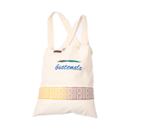 Bolso de Hombro Artesanal Diseño Guatemala Quetzal - Talla M - Estilo 2