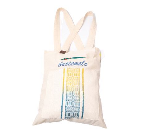 Bolso de Hombro Artesanal Diseño Guatemala Quetzal - Talla M - Estilo 3