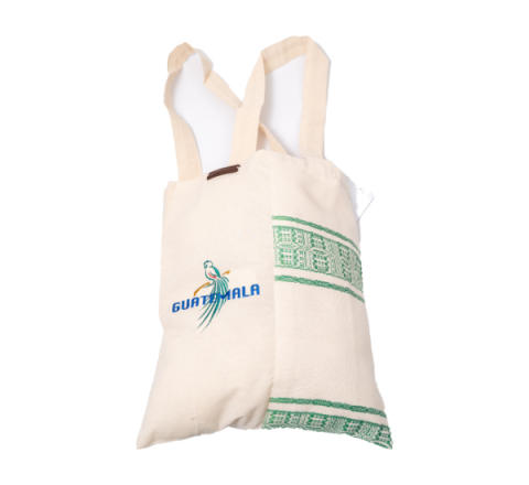 Bolso de Hombro Artesanal Diseño Guatemala Quetzal - Talla M - Estilo 4
