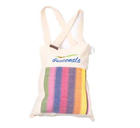 Bolso de Hombro Artesanal Diseño Guatemala Quetzal - Talla M - Estilo 6
