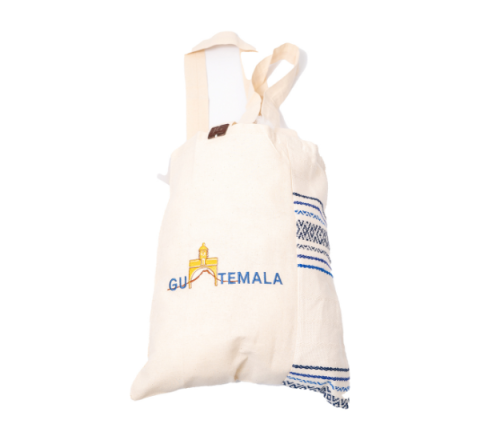Bolso de Hombro Artesanal Diseño Volcán - Talla M