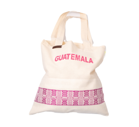 Bolso de Hombro Artesanal Diseño Guatemala - Talla L - Estilo 5