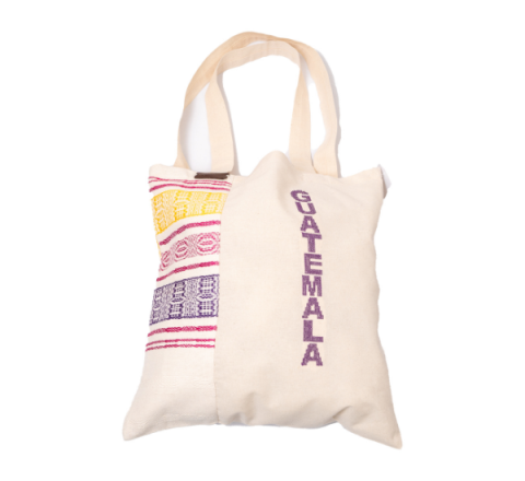 Bolso de Hombro Artesanal Diseño Guatemala - Talla L - Estilo 8