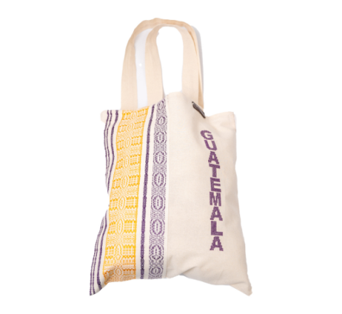 Bolso de Hombro Artesanal Diseño Guatemala - Talla L - Estilo 9