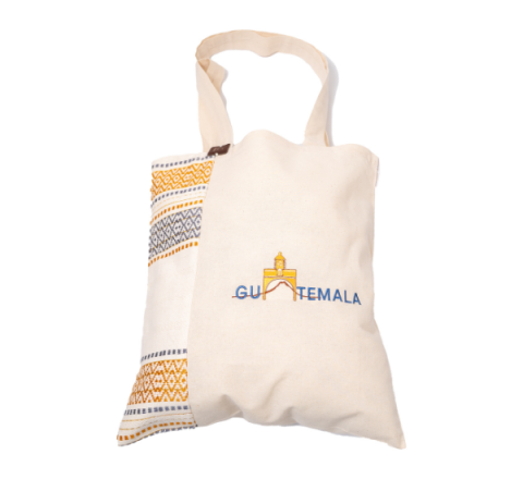 Bolso de Hombro Artesanal Diseño Volcán - Talla L