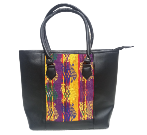 Bolso Típico con Textiles de San Juan Sacatepéquez
