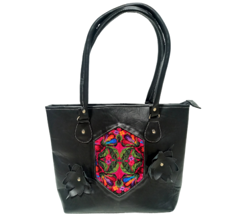 Bolso Típico con Textiles Típicos Computarizado