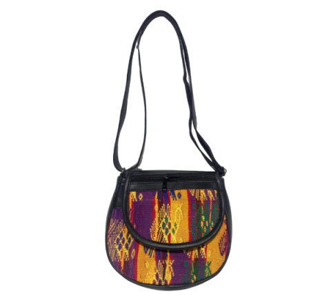 Bandolera con Textiles de San Juan Sacatepéquez