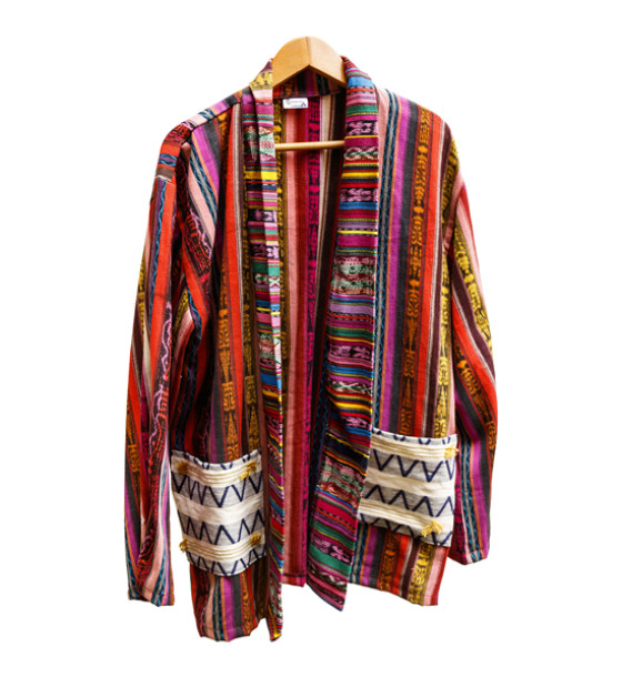 Kimono unisex talla única salmón