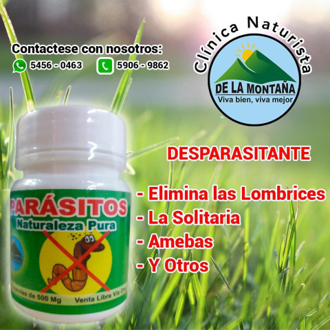 Parásitos 500 Mg