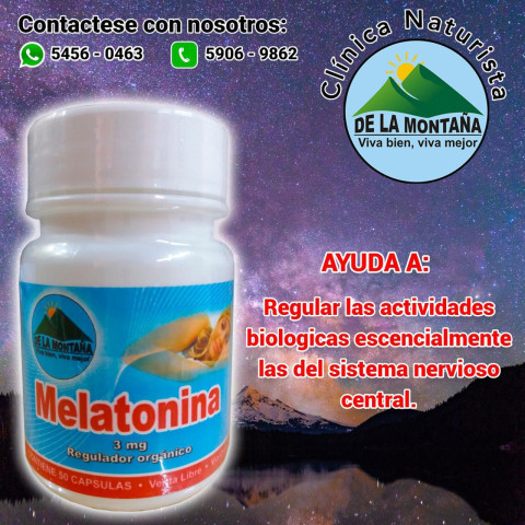 Melatonina 3 Mg