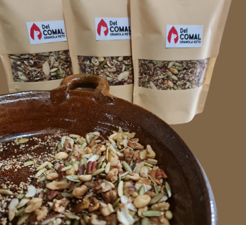 Granola Del Comal Keto bolsa de 1 lb (500 gr)