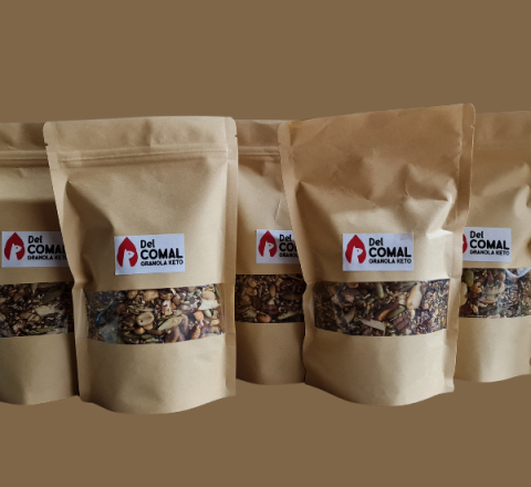 Granola Del Comal Keto bolsa de 1/2 (250 gr)