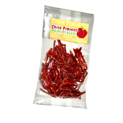 Pack X 2 Unidades 20g (Fruta deshidratada: Chile Pimiento)