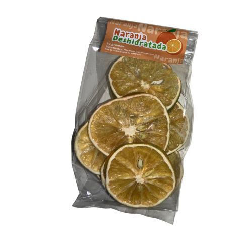 Pack X 2 Unidades 50g (Fruta deshidratada: Naranja)