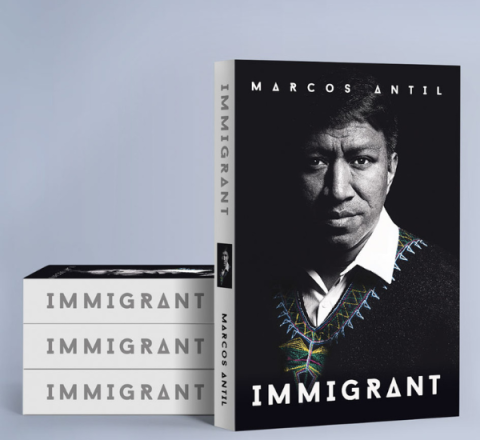 Libro Immigrant, Marcos Antil autobiography