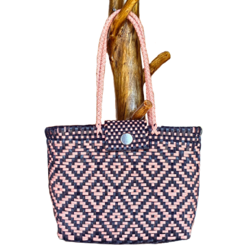 Cartera Hecha a Mano Color Salmón