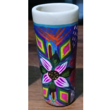 Tequilero con Diseño de Flor