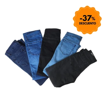 Jeans Estilo Recto para Hombre – Pantalón de Lona