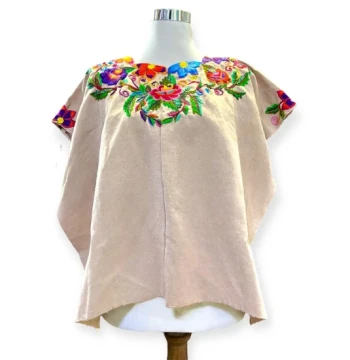 Huipil Patzun Beige