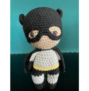 Amigurumi Batman a Crochet – Hecho a Mano
