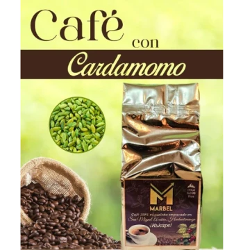 Café Marbel con Cardamomo ¡Kukape!