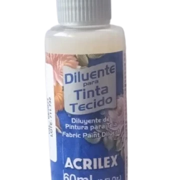 Diluyente Textil Acrilex 60 ml.