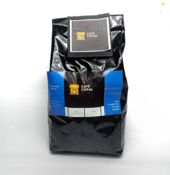 Café artesanal de San Idelfonso Ixtlahuacán de tueste medio.