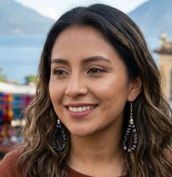 Aretes Hilos de Luz estilo 2