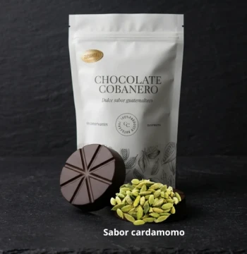 Chocolate de taza 360 gramos sabor cardamomo