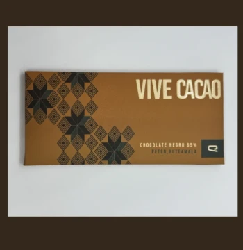 Chocolate negro 65% en barra - origen Petén