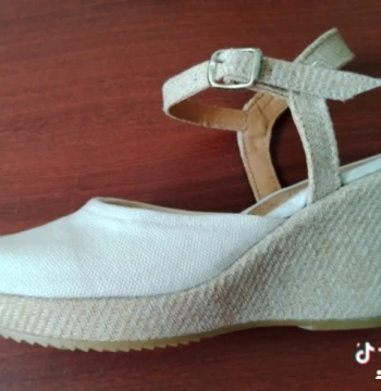 Alpargata blanca talla 35