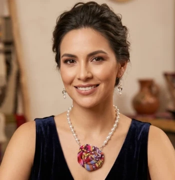 Set de collar y aretes Esencia Mestiza 2