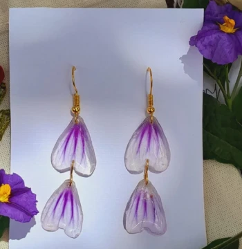 Pendientes Malva