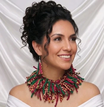 Set de collar y aretes Libre 2