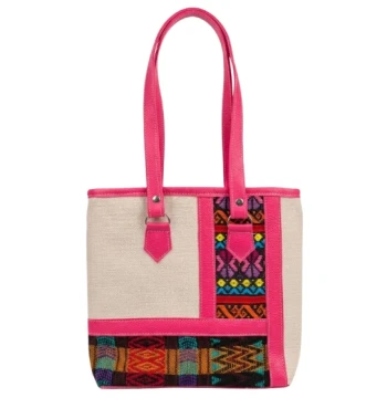 Tote bag guatemalteca mediana modelo 4
