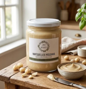 Mantequilla de macadamia de Lumiz Natural
