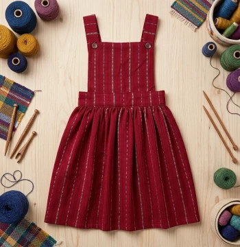Vestido de Telar de San Miguel Acatán, Huehuetenango, talla 4 años