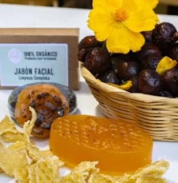 Jabón corporal de miel y jaboncillo natural